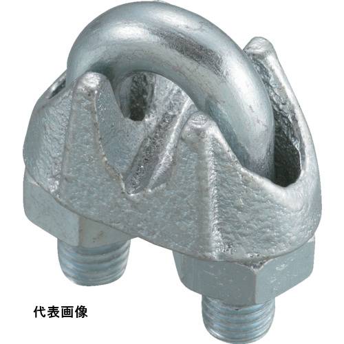 TRUSCO トラスコ中山 まとめ買い ワイヤークリップ スチール製 8mm用 (50個入) [TWC-08-50P] 販売単位：1 送料無料