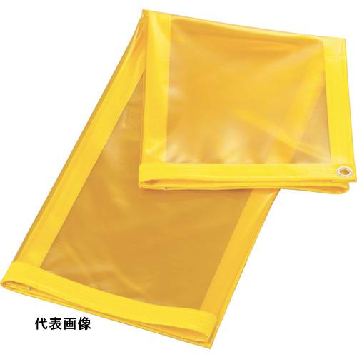 TRUSCO トラスコ中山 溶接遮光シートのみ 0.35T×W1970×H1470 黄 [A15-3-Y] 販売単位：1 送料無料