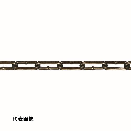 水本 【要長さ指定】チューブ保護アルミカラーチェーン ブラウン 4HALC-BN 29.1~30m未満 [4HALC-BN-30C] 4HALCBN30C 販売単位：1 送料無料