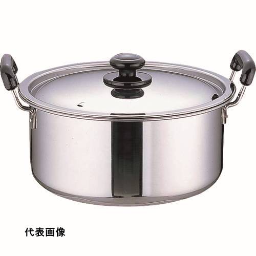 TKG SAステンレス プラ柄 厚板実用鍋 36cm [AZT0736] AZT0736 販売単位：1 送料無料