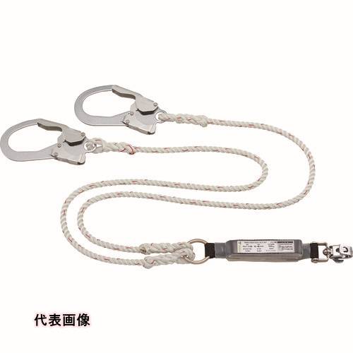 ランヤード ハーネス用 タイタン ロープ式 タイプ1ランヤード ダブル (墜落制止用器具) [HL-RW] HLRW 販売単位：1 送料無料