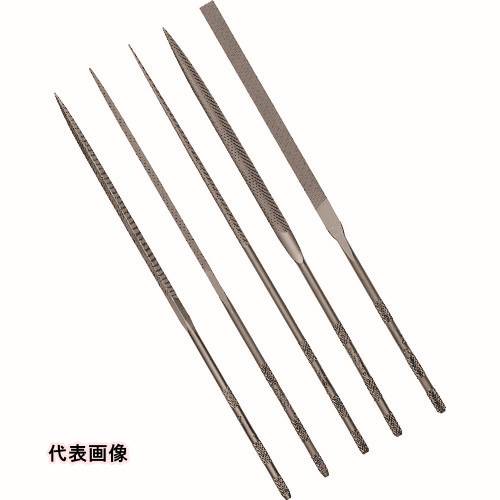 Vallorbe 精密ニードルヤスリ 5種セット 140mm #2 [LA-ST-140-2] LAST1402 販売単位：1 送料無料