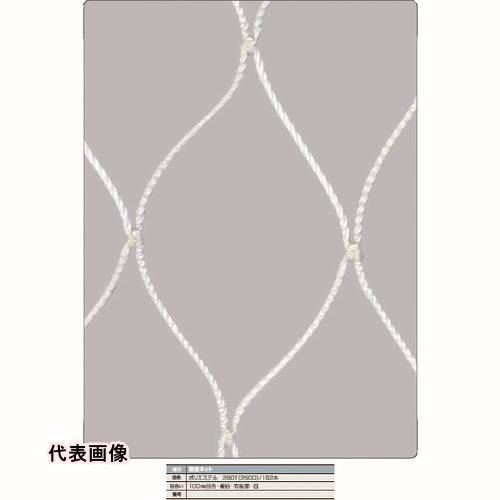 TRUSCO トラスコ中山 安全ネット白3.2Φ 幅10m×10m 目合100 菱目有結節 [TSNE-100100-W] TSNE100100W 販売単位：1 送料無料