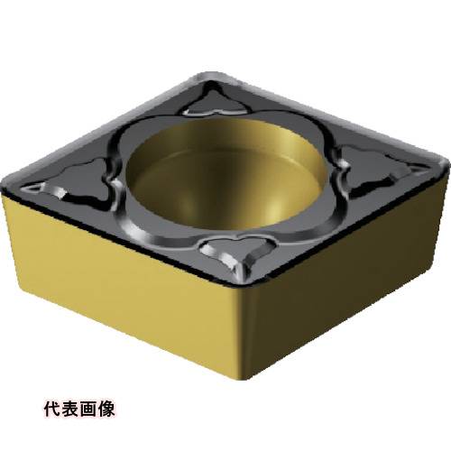 ターニングチップ SANDVIK コロターン107 旋削用ポジチップ(120) 3225 [CCMT 09 T3 04-KM 3225] 10セット 送料無料