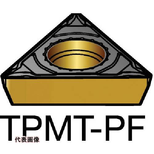 ターニングチップ SANDVIK コロターン111 旋削用ポジチップ(120) 1515 [TPMT 11 03 04-PF 1515] 10セット 送料無料