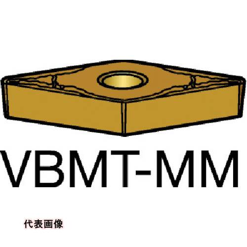 ターニングチップ SANDVIK コロターン107 旋削用ポジチップ(120) 2015 [VBMT 16 04 12-MM 2015] 10セット 送料無料