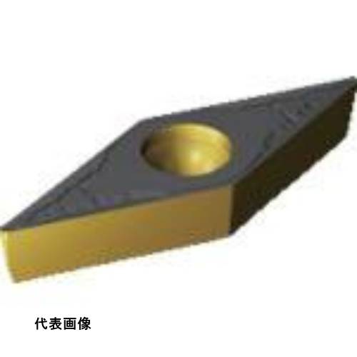 ターニングチップ SANDVIK コロターン107 旋削用ポジチップ(122) 2220 [VCMT 11 03 08-MM 2220] 10セット 送料無料｜ルーペスタジオ