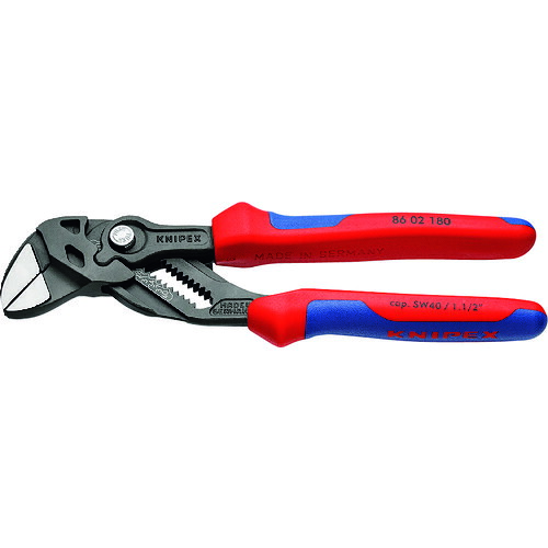 KNIPEX プライヤーレンチ コンフォートハンドル 180mm [8602-180] 8602180 販売単位：1 送料無料｜ルーペスタジオ