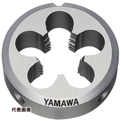 ヤマワ 管用テーパねじ用ソリッドダイス D PT 1/8-28 38径 [DPT-1/8] DPT18 販売単位：1 送料無料