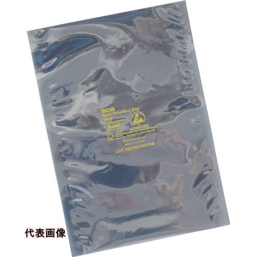 SCS 静電気シールドバッグ フラットタイプ 254X305mm (100枚入) [1001012] 販売単位：1 送料無料