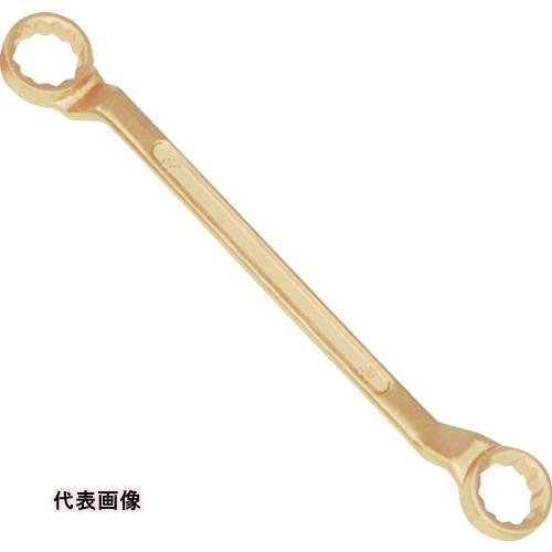TAURUS 【売切廃番】防爆両口メガネレンチ(60度) 二面幅寸法(mm):17×21 [151-1721A] 1511721A 販売単位：1 送料無料