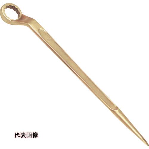 TAURUS 防爆シノ付片口メガネレンチ 二面幅寸法(mm):19 [154-19A] 15419A 販売単位：1 送料無料｜ルーペスタジオ