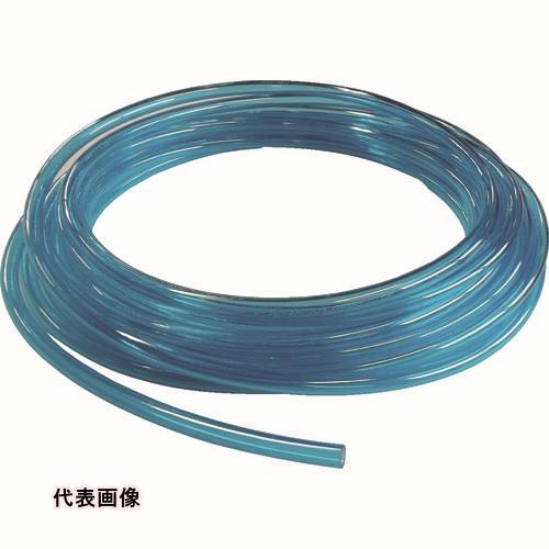 チヨダ ポリウレタンチューブ PフレックスチューブCB(透明ブルー)10mm/20m [10P-CB 20M] 販売単位：1 送料無料
