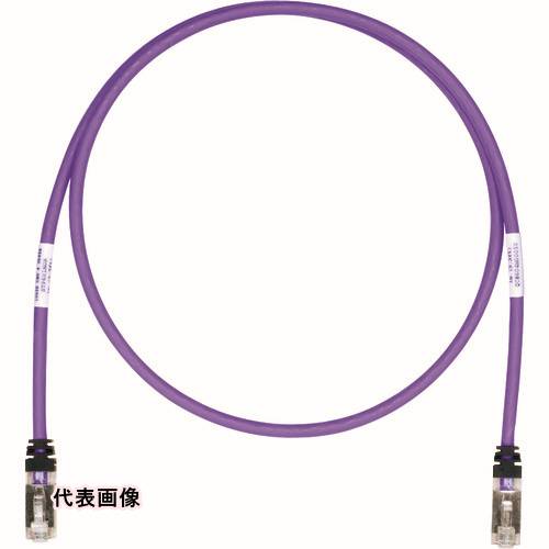 PANDUIT CAT6A/CAT6 シールドパッチコード 15m 紫 STP6X15MVL [STP6X15MVL] STP6X15MVL 販売単位：1 送料無料