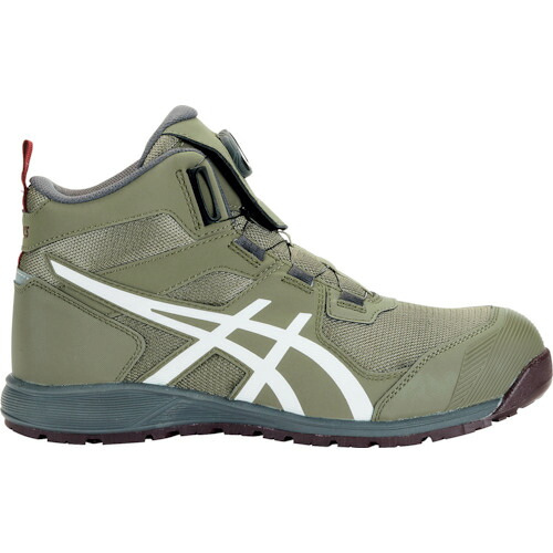 ASICS ウィンジョブ CP214 TS BOA ライケングリーン×ホワイト 26.5cm [1271A056.300-26.5] 1271A056.30026.5 販売単位：1 送料無料