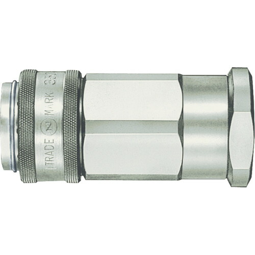 日東 350カプラ相手側取付サイズR1/2(01139) [350-4S STEEL FKM] 3504SSTEELFKM 販売単位：1 送料無料