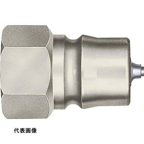 日東 ハイパーHSPカプラプラグ4HPPV 相手側取付サイズRc1/2(17900) [4HP-PV STEEL NBR] 4HPPVSTEELNBR 販売単位：1 送料無料