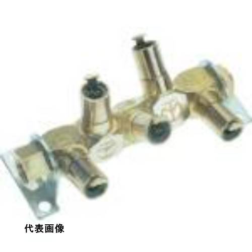 チヨダ エア分岐管 フリージョイント3 5WAY 適用チューブ6mm ネジサイズRc1/4 [5MK1-06] 販売単位：1 送料無料
