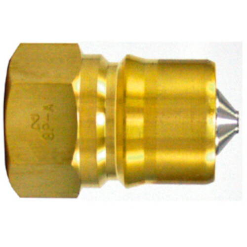 日東 SPカプラ タイプA 真ちゅう製 ふっ素ゴムFKM X-100(07926) [8P-A BRASS FKM] 8PABRASSFKM 販売単位：1 送料無料