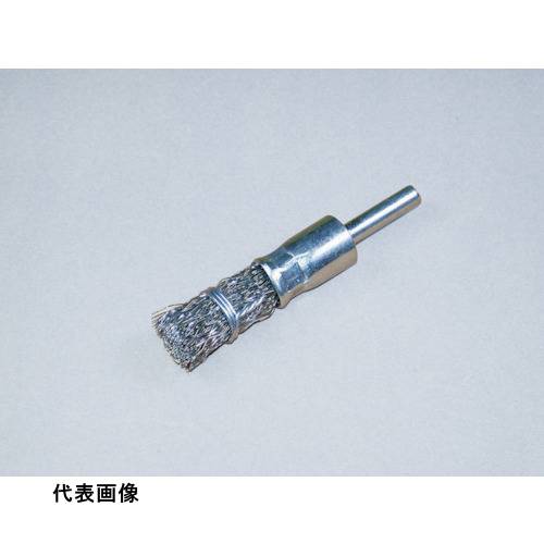 ヤナセ 軸付エンドブラシ ステンレス 15×30×6×25 [BSE-15] 10個セット 送料無料