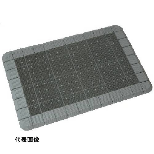 コンドル エバック 屋外用マット ハイローリングマットDX #6 600mm&times;900mm グレー [F-121-6-GR GY] 販売単位：1 送料無料｜ルーペスタジオ