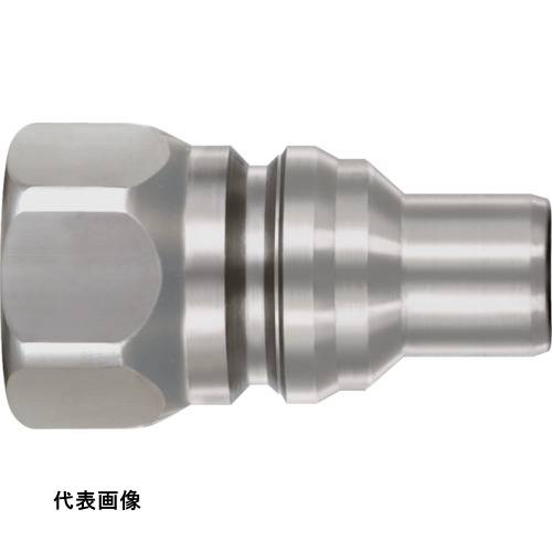 日東 HSUカプラ 高圧用相手側取付サイズR1/2耐圧力(MPa)31.5(47948) [HSU-4P SUS HNBR] HSU4PSUSHNBR 販売単位：1 送料無料