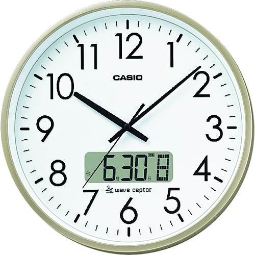 カシオ 電波掛時計(オフィス向け大型タイプ) [IC-2100J-9JF] IC2100J9JF 販売単位：1 送料無料