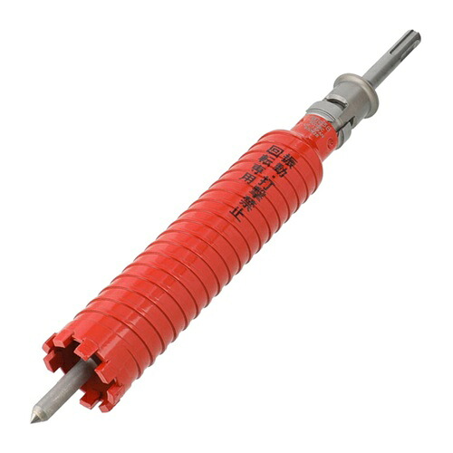 ミヤナガ ドライモンドコアドリル セット(SDSプラスシャンク) Φ38 [PCD38R] 販売単位：1 送料無料