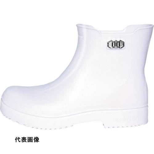 スティコ 防滑短靴 STICO 26CM ホワイト [SEB-06-WH-26] SEB06WH26 販売単位：1 送料無料