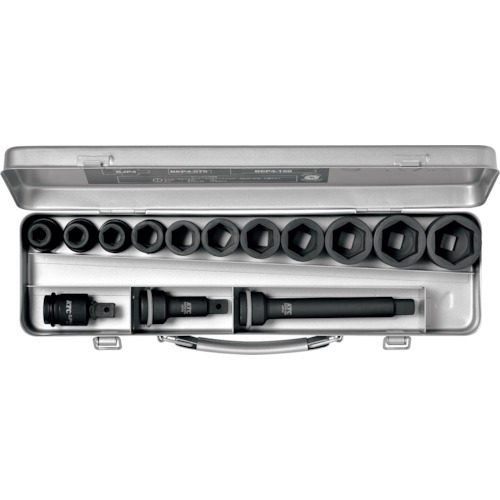 KTC 12.7sq.インパクトレンチ用ソケットレンチセット(スタンダード) [TBP411PA] TBP411PA 販売単位：1 送料無料｜ルーペスタジオ