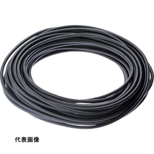 PANDUIT コルゲートチューブ ポリエチレン スリットなし 黒 [CLTS100F-C] 4セット 送料無料