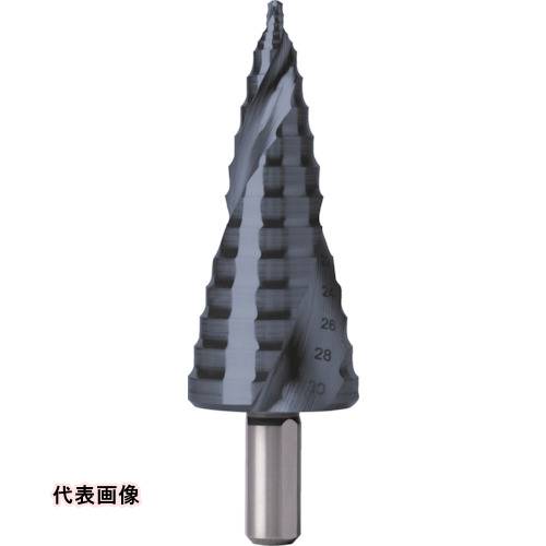RUKO 2枚刃スパイラルステップドリル 「アルティメットカット」 フローステップチップ 8-30mm ルナテックコーティング [101652P] 101652P 販売単位：1 送料無料