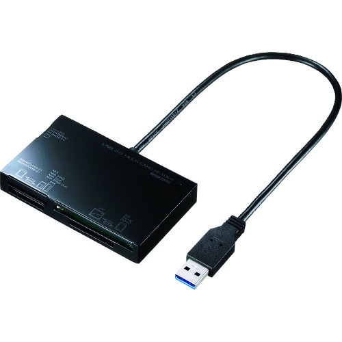 SANWA USB3.0カードリーダー [ADR-3ML35BK] ADR3ML35BK 販売単位：1 送料無料