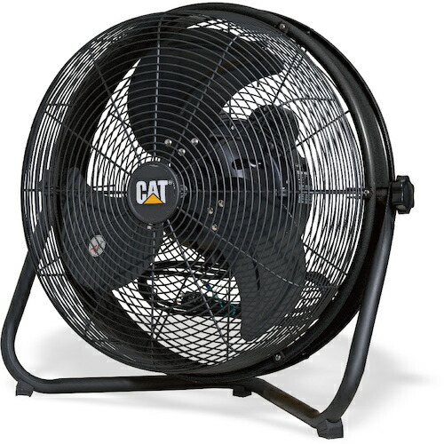CAT 工場扇 45cm(壁・床タイプ)羽根軸180°半転機能付 ブラック [EEMF-18S180BK] EEMF18S180BK 販売単位：1 送料無料