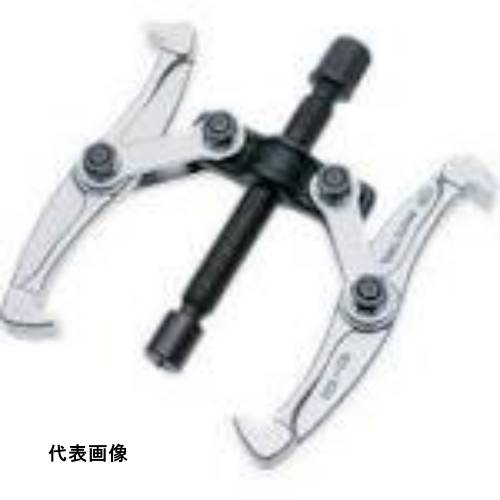 KTC ギアプラー(強力型) 適合プーリ60~150mm 爪の届く長さ100mm [GU-150] 販売単位：1 送料無料