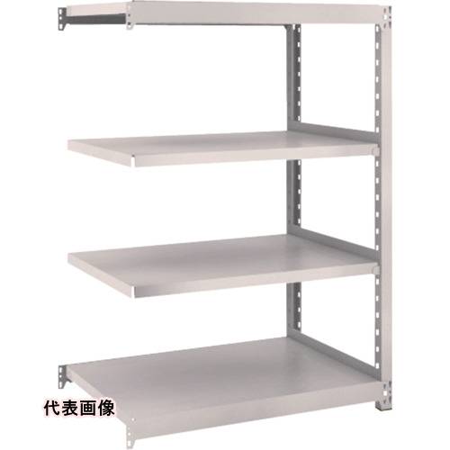 TRUSCO トラスコ中山 スチールラック M2型軽中量棚 860×880×H1200 4段 連結 ネオグレー [M2-4394B NG] M24394B 販売単位：1 送料無料 23,641円