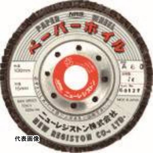 NRS ペーパー多羽根ホイル ペーパーホイル 100&times;60&times;15 A120 [PPW10060-A120] 10セット 送料無料｜ルーペスタジオ