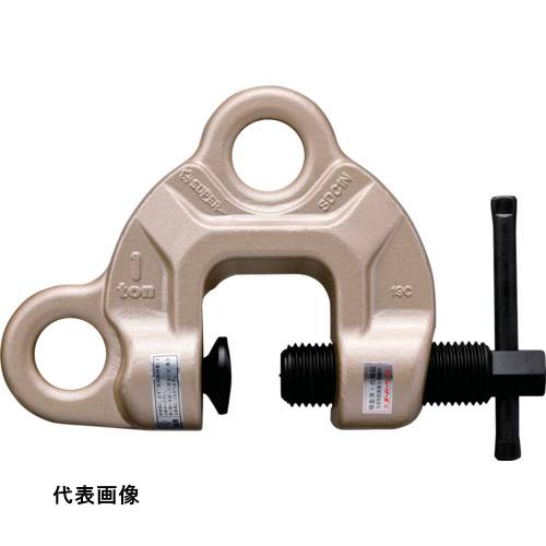 スーパー ねじ式クランプ スクリューカムクランプ(ダブル・アイ型) 基本使用荷重0.5t(RFIDチップ搭載/S・M・A・Я・T管理アプリ対応) [SDC0.5NRF] SDC0.5NRF 販売単位：1 送料無料