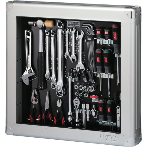 KTC 工具セット(薄型収納メタルケースタイプ)[56点] [SK3561SS] SK3561SS 販売単位：1 送料無料