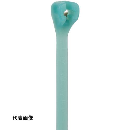 TY-Rap 高性能ケーブルタイ(結束バンド) 極限環境対応グレード(青緑色)(大袋) 幅6.8&times;長さ340mm 100本入り [TYZ27M] TYZ27M 販売単位：1 送料無料｜ルーペスタジオ