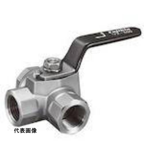 Fujikin ステンレス鋼製3方切替ボール弁4.12MPa [UBVH-14B-R] UBVH14BR 販売単位：1 送料無料｜ルーペスタジオ 24,225円