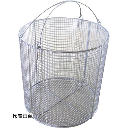 水本 ステンレス 洗浄カゴ(丸型) [WBM-2525] 販売単位：1 送料無料