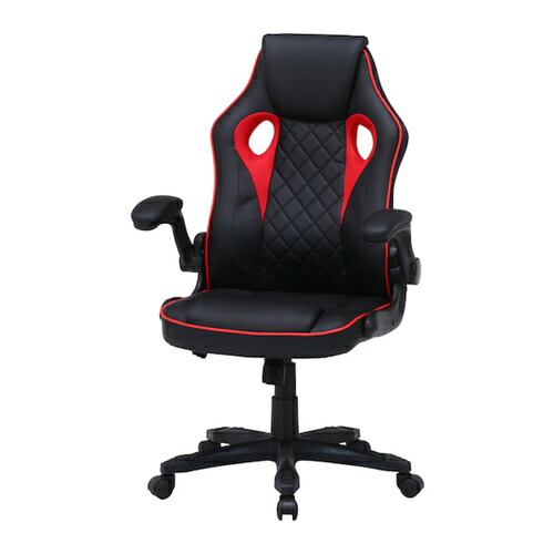 不二貿易 ゲーミングチェアシグナル レッド [15506] 15506 販売単位：1 送料無料