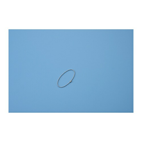 緑十字 ボールチェーン(玉鎖) 2.3Φ×200mm ステンレス 100本組 [170087] 170087 販売単位：1 送料無料