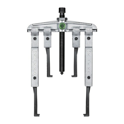 クッコ スライド式ギヤプーラー 2本アームセット 薄爪 最大径200mm 最大深さ300mm [20-20-SP] 2020SP 販売単位：1 送料無料｜ルーペスタジオ