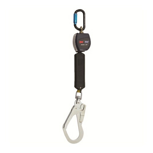3M DBI-サラ Nano-Lok 巻取り式ランヤード シングル 3101741 タイプ1 [3101741] 3101741 販売単位：1 送料無料