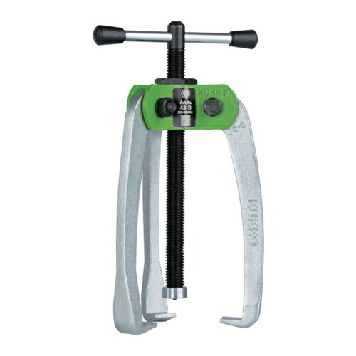 クッコ 自動求心ミニギヤプーラー 力増幅 3本アーム 最大径80mm 深さ80mm [43-13] 4313 販売単位：1 送料無料 12,868円