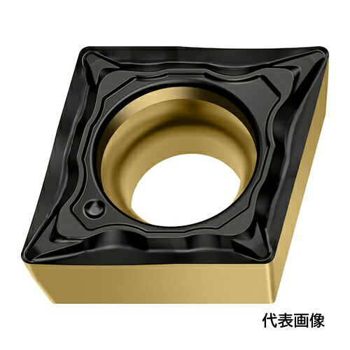 Walter 旋削加工用チップ 80&deg;菱形ポジタイプ WEP10C [CCMT09T308-FP4 WEP10C] CCMT09T308FP4 10セット 送料無料｜ルーペスタジオ
