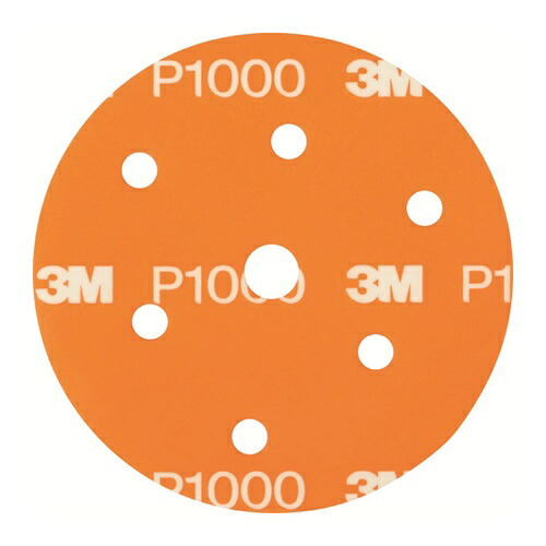 3M 足付けソフトディスク 穴あき 125mm径 #1000 50枚入り [A/SOFT DISC A1000R] ASOFTDISCA1000R 販売単位：1 送料無料