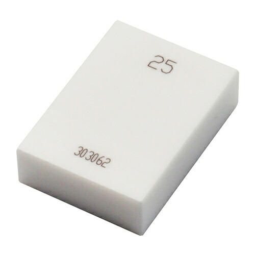SK セラミックブロックゲージ 0級相当品 25.00mm [BC0-2500] BC02500 販売単位：1 送料無料